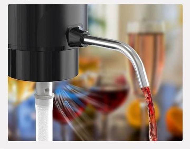 Помпа електронна для вина з акумулятором для пляшки (KD-7) - фото 3