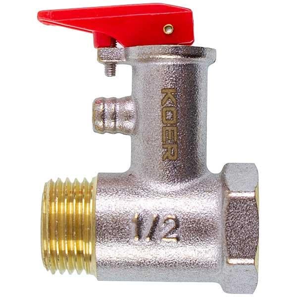 Запобіжний клапан для бойлера Hi-Therm сумісний з ABS 8bar 1/2" (104292) - фото 3