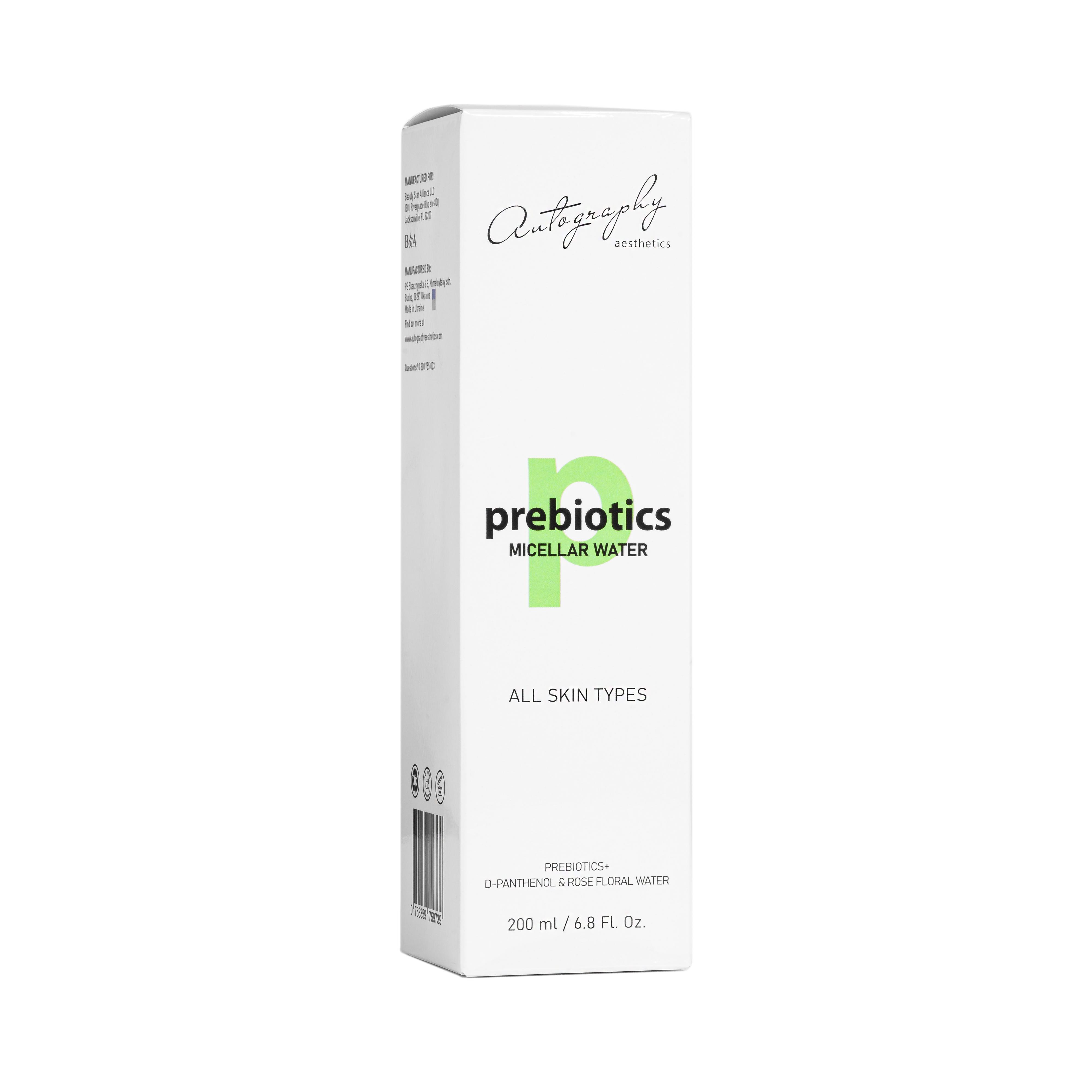 Мицеллярная вода Micellar water with prebiotics Autography new cosmetics для всех типов кожи с пребиотиками (a00029) - фото 3