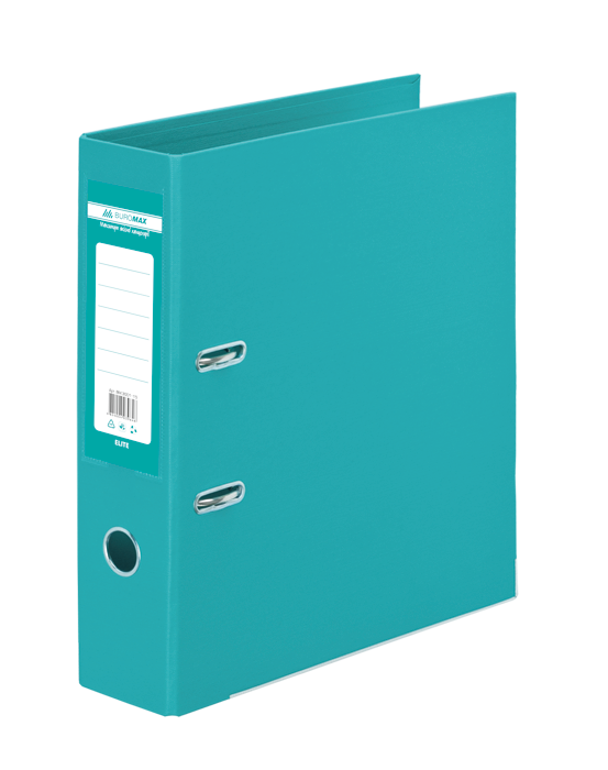 Реєстратор Elite BM.3001-14 двосторонній А4 7 см Блакитний (1456) Реєстратор Elite BM.3001-14 двосторонній А4 7 см Блакитний (1456)