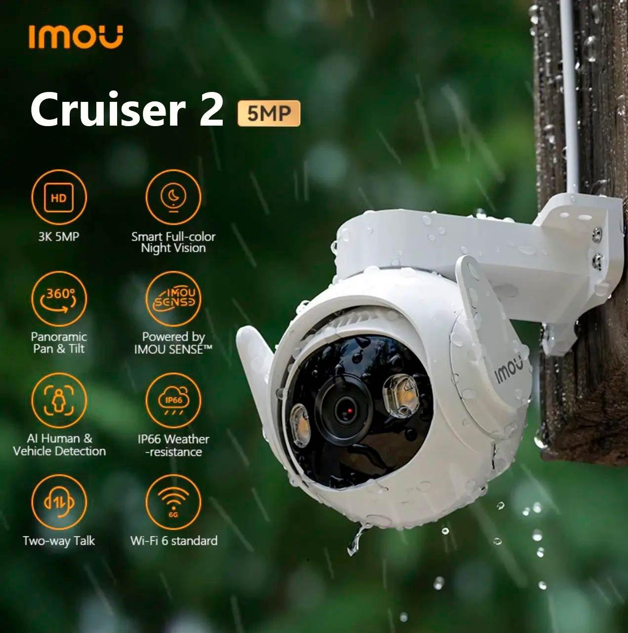 Камера IMOU Cruiser 2 5MP IPC-GS7EP-5M0WE 3K QHD (2123440988) - фото 2 Камера IMOU Cruiser 2 5MP IPC-GS7EP-5M0WE 3K QHD (2123440988) - фото 2