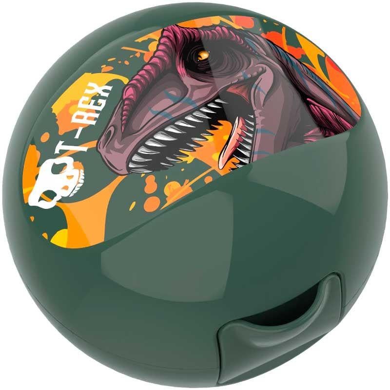 Контейнер для яблока T-rex Lunch Buddies Динозавр 10х10 см Зеленый (28338008)