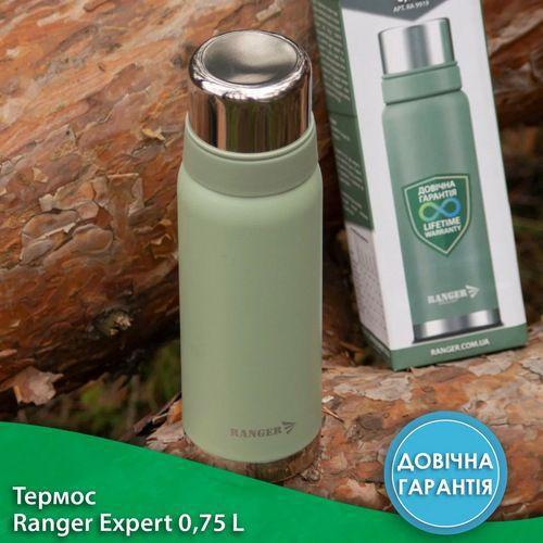 Термос Ranger Expert 0,7 л 8х8х27 см Оливковый (RA_9919) - фото 8