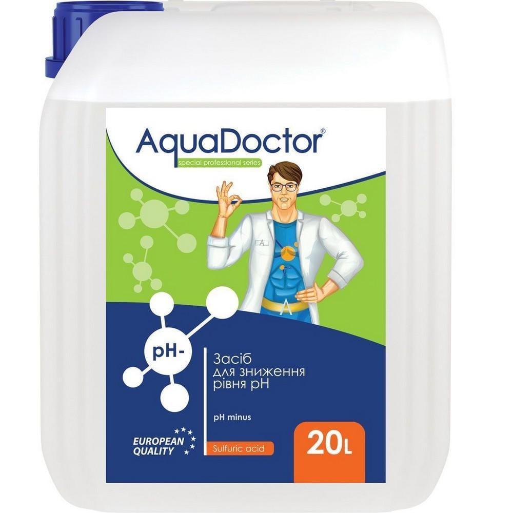 Препарат для понижения pH Aquadoctor 35% серная кислота 20 л