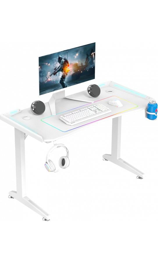 Компьютерный стол GT Racer T-1474 140x60x73 см White (1876)