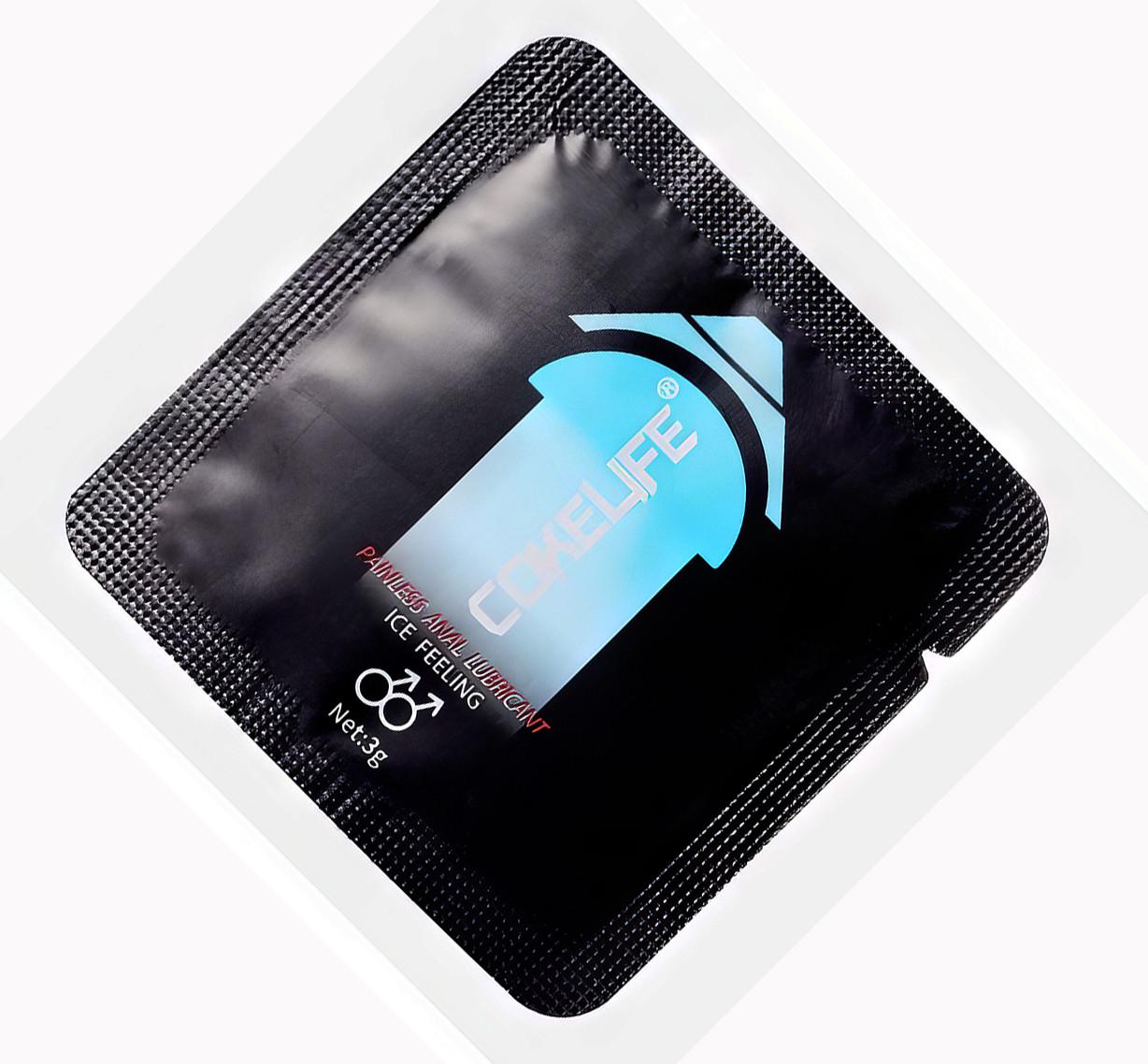 Лубрикант анальный CokeLife с эффектом охлаждения 3 мл (204004)