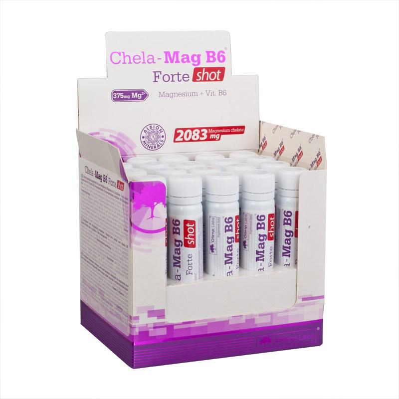 Витаминно-минеральный комплекс для спорта Olimp Nutrition Chela-Mag B6 Forte Shot 20 х 25 ml Orange Витаминно-минеральный комплекс для спорта Olimp Nutrition Chela-Mag B6 Forte Shot 20 х 25 ml Orange