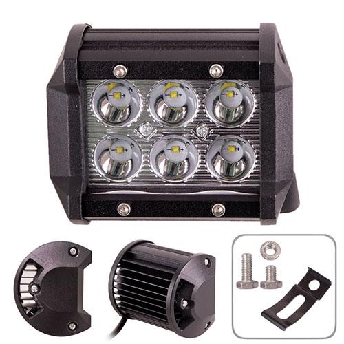 Фара робочого світла Pulso WLP-21S6 Spot 6 Led 4 W 10-30 V 24 W 6000K 95x75x75 мм (427448) - фото 4