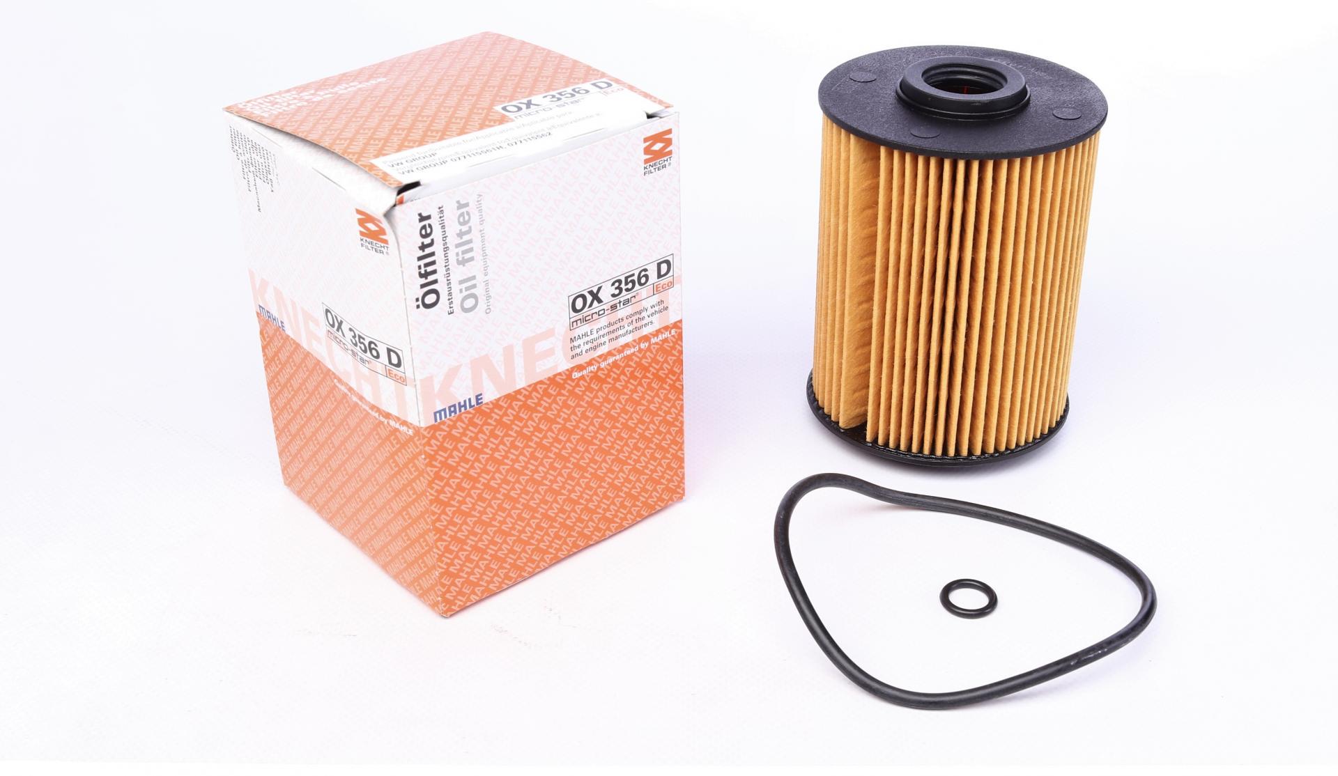 Фильтр масляный KNECHT для VW Touareg 4,2 V8 02-06 (OX 356D)