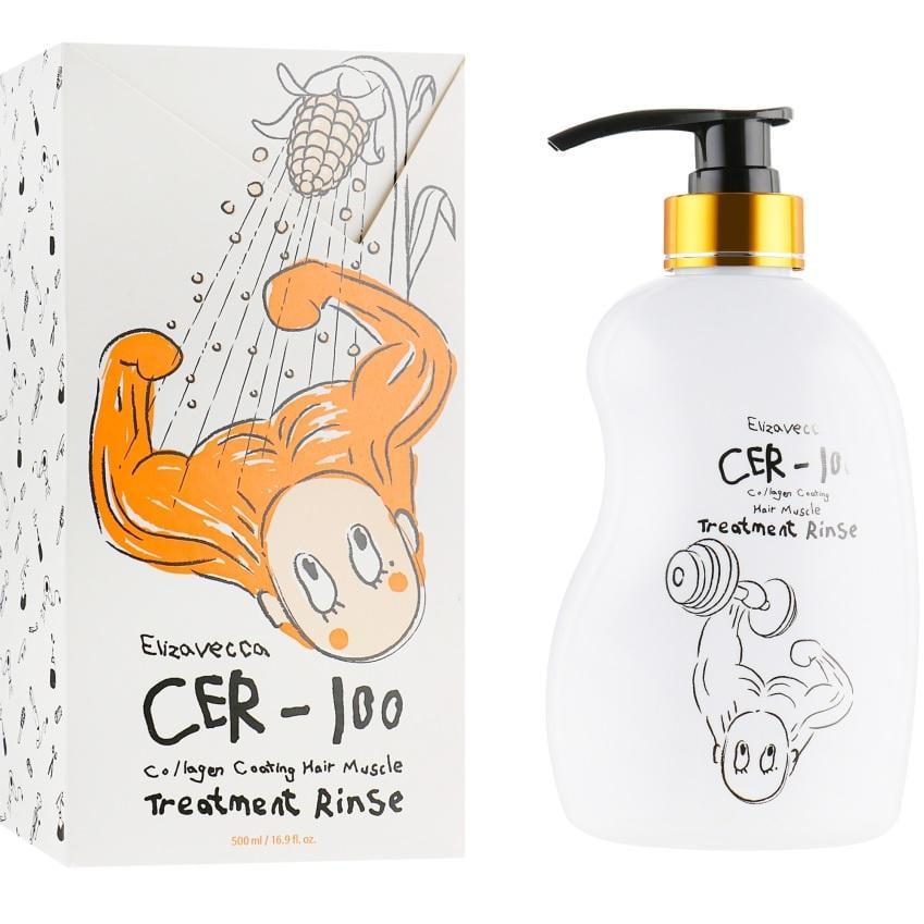 Бальзам-ополаскиватель для волос Elizavecca CER-100 Collagen Coating Hair Muscle Treatment 500 мл (669_1537)