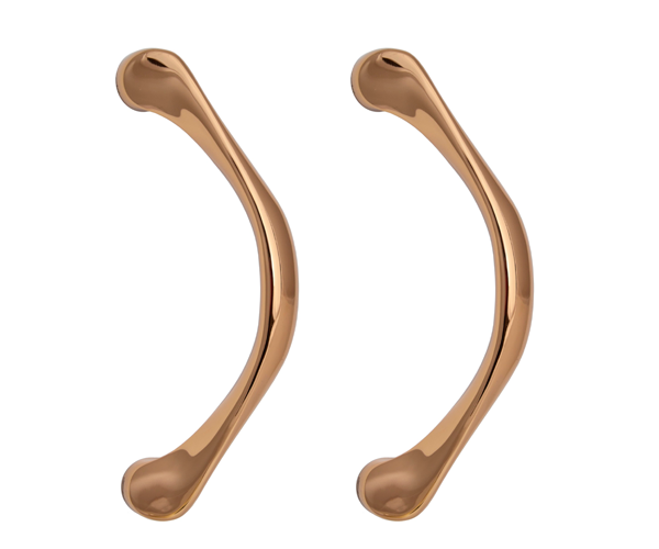 Ручка-скоба латунная 200 мм DOGANLAR Neon пара Темно-золотой (d_neon_A200_ALB)