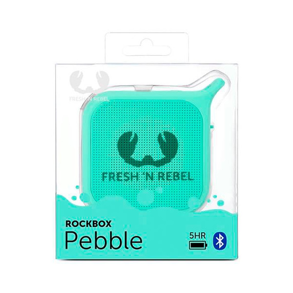 Портативна колонка Fresh ‘N Rebel Rockbox Pebble Small Bluetooth Speaker Peppermint (1RB0500PT) - фото 6