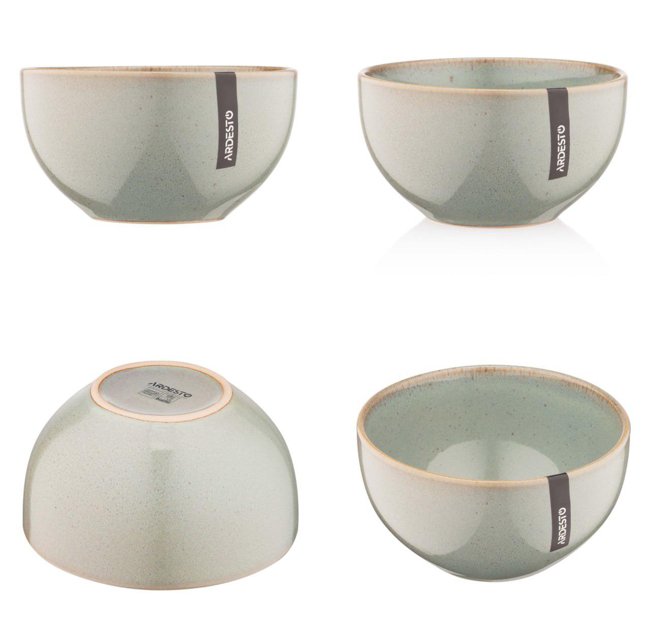 Сервиз столовой посуды Ardesto Lecco 10 предметов на 2 персоны Пастельный зеленый - фото 8 Сервиз столовой посуды Ardesto Lecco 10 предметов на 2 персоны Пастельный зеленый - фото 8