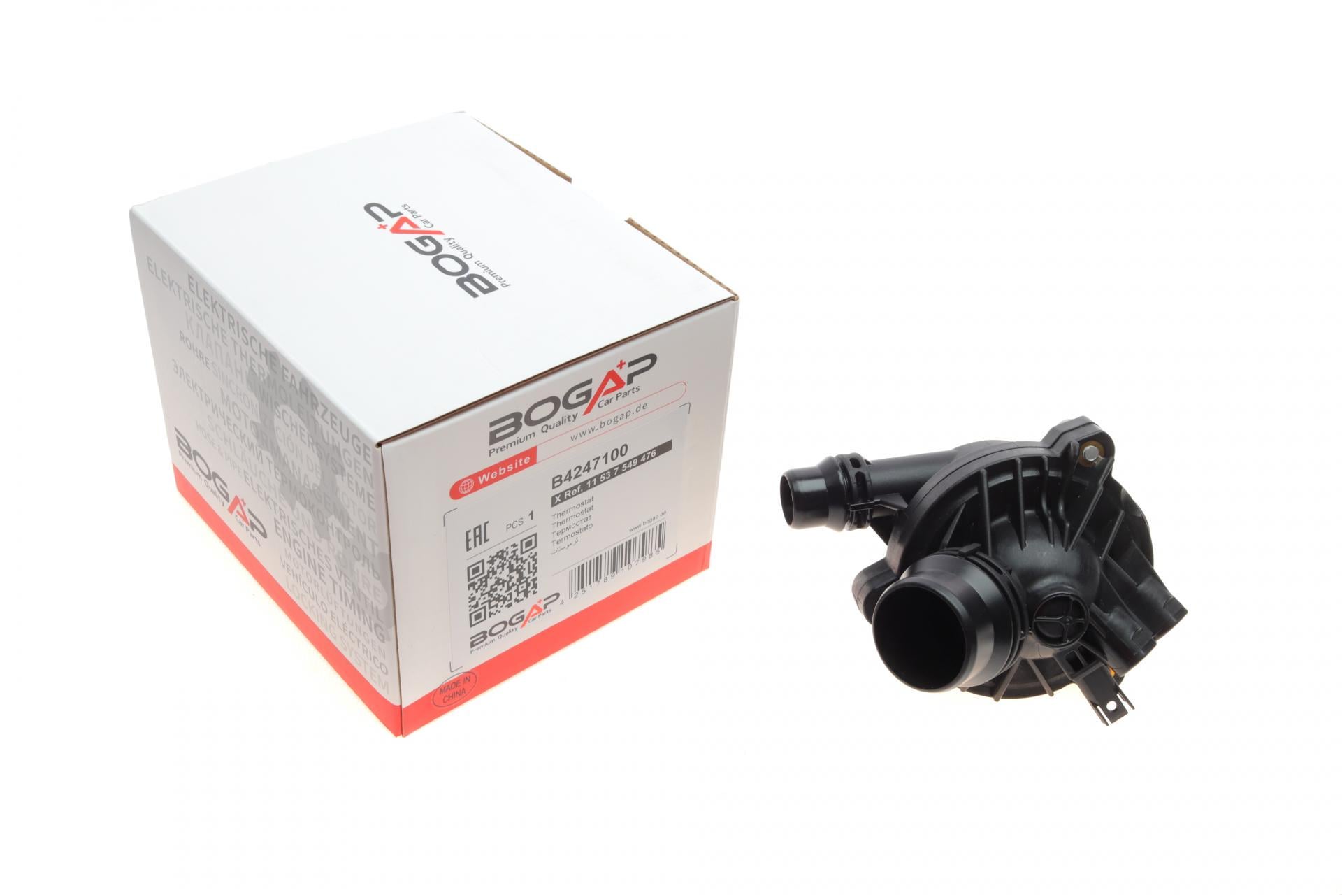 Термостат BOGAP для BMW 3 E90/E91/5 E60/E61/7 E65-E67 2.0-3.5 I 05- B4247100