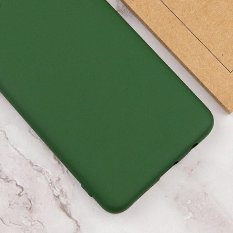 Протиударний Чохол Silicone Cover Lakshmi Full Camera (A) для Xiaomi Redmi Note 12S Зелений / Dark green - фото 4