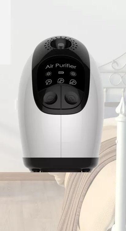 Очищувач повітря портативний Sydney-101 3в1 із функцією іонізації Білий (KAY200A) - фото 9 Очищувач повітря портативний Sydney-101 3в1 із функцією іонізації Білий (KAY200A) - фото 9