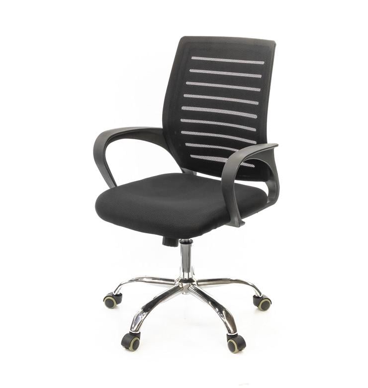 Крісло офісне на коліщатках Фіджі NEW CH TILT Чорний