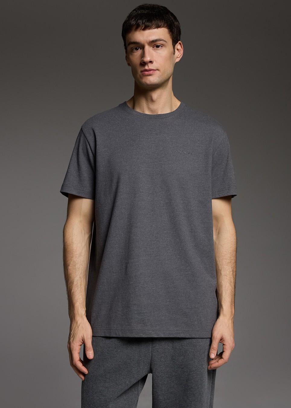 Футболка мужская Diverse BASETE 2 XL Графитовый меланж (5905384094803)
