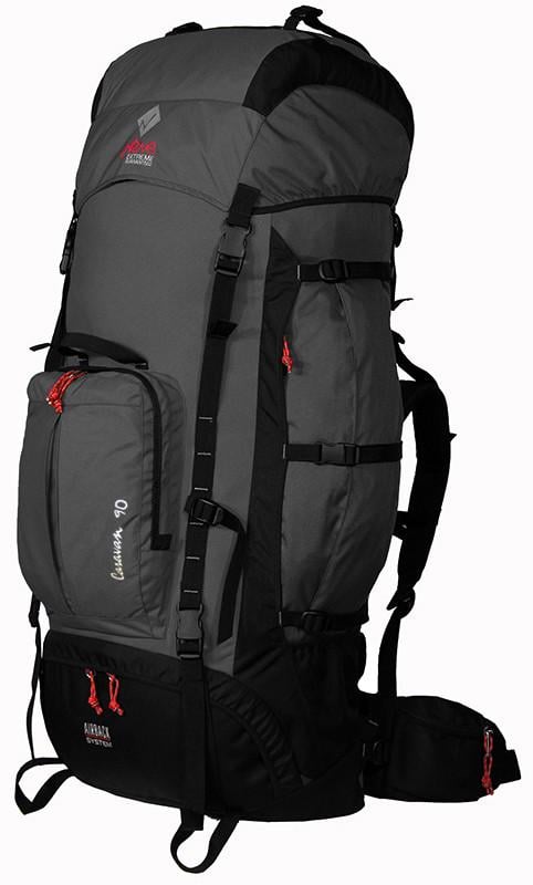 Рюкзак туристический Commandor Caravan CORDURA YKK 90 л Серый