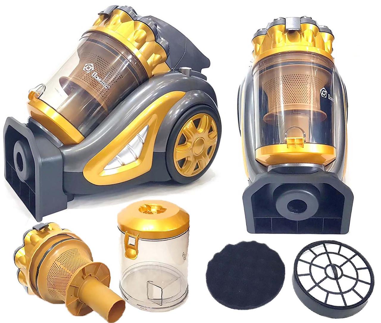 Пилосос циклонний MS 4408 3600W HEPA з турбощіткою/без мішка - фото 5