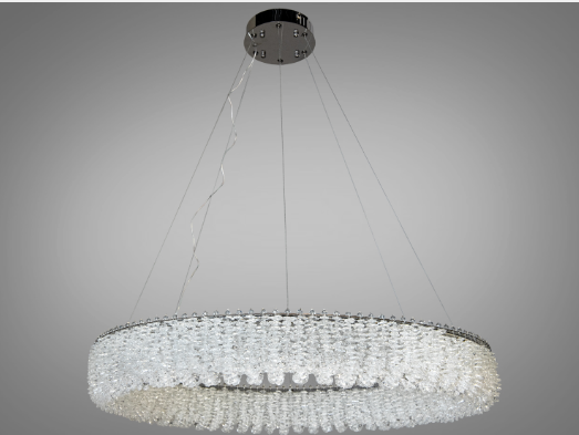 Подвесная люстра Diasha 505 с LED освещением 48 Вт Хром (505-800CH) Подвесная люстра Diasha 505 с LED освещением 48 Вт Хром (505-800CH)