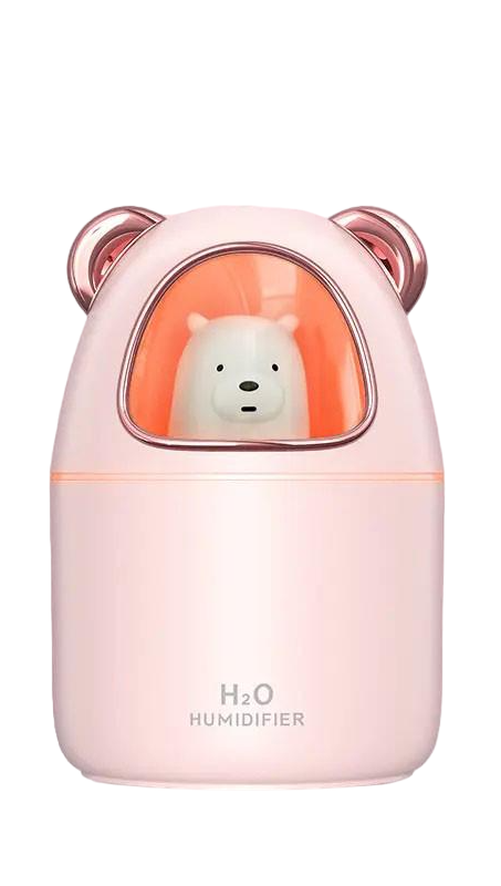 Увлажнитель воздуха Bear Humidifier H2O USB 300 мл Розовый (ws51993-1)