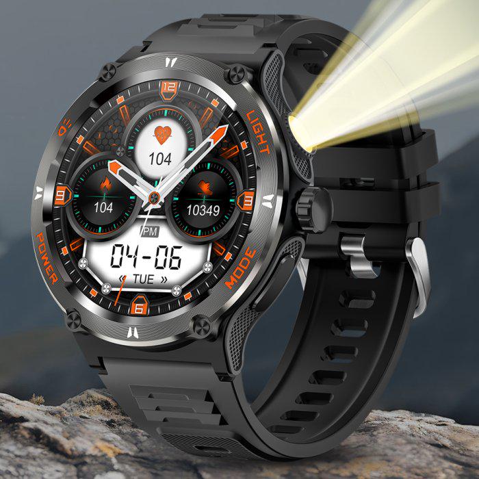 Смарт-часы UWatch Advanture Black (1724) - фото 7