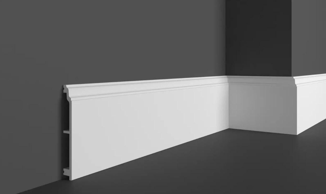 Плинтус напольный с гладким профилем Grand decor HCR 521 2 м