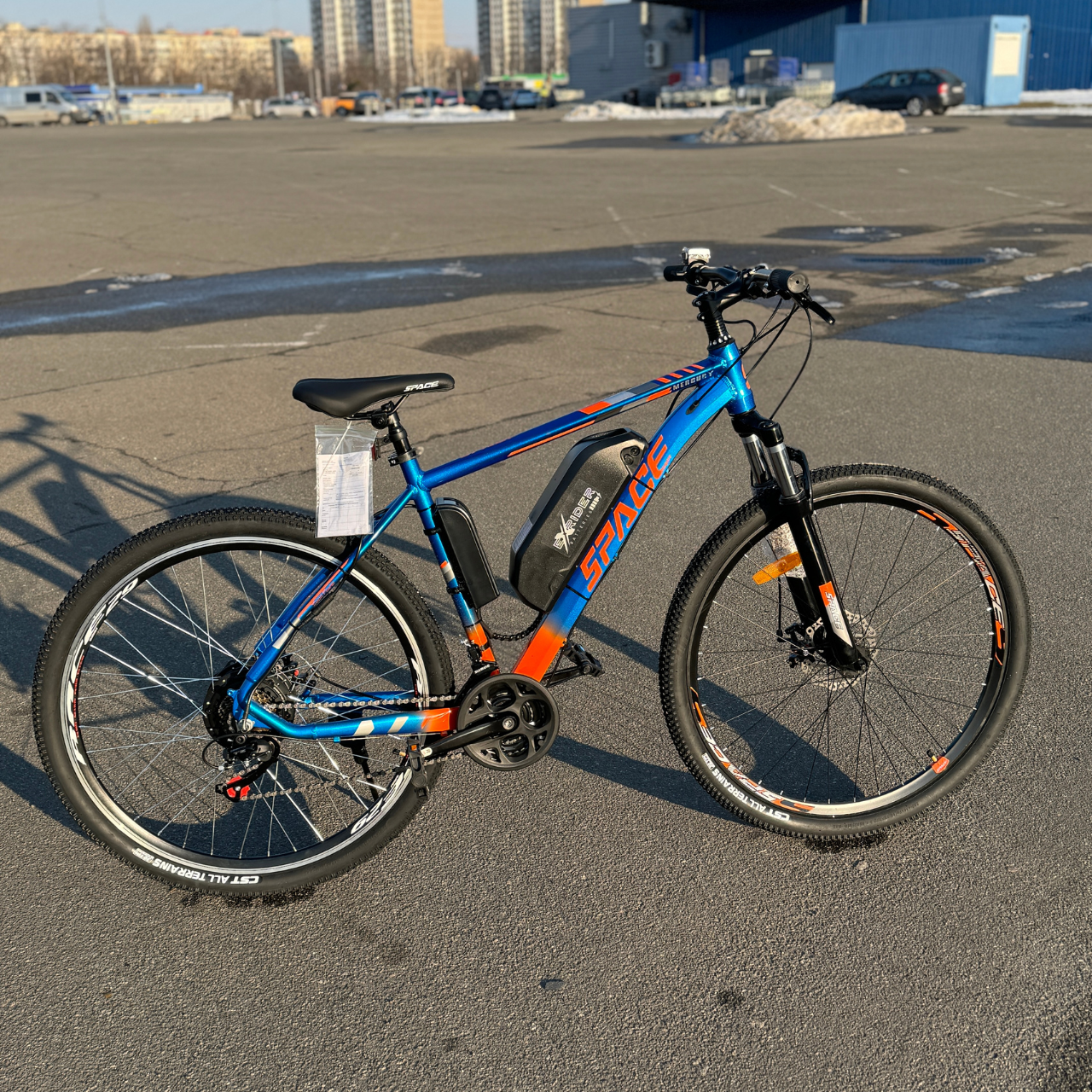 Велосипед з Е-комплектом 29" SPACE MERCURY Blue 2025 48 В 500 Вт MXSUS 10 Ah/до 35 км запас ходу - фото 7 Велосипед з Е-комплектом 29" SPACE MERCURY Blue 2025 48 В 500 Вт MXSUS 10 Ah/до 35 км запас ходу - фото 7