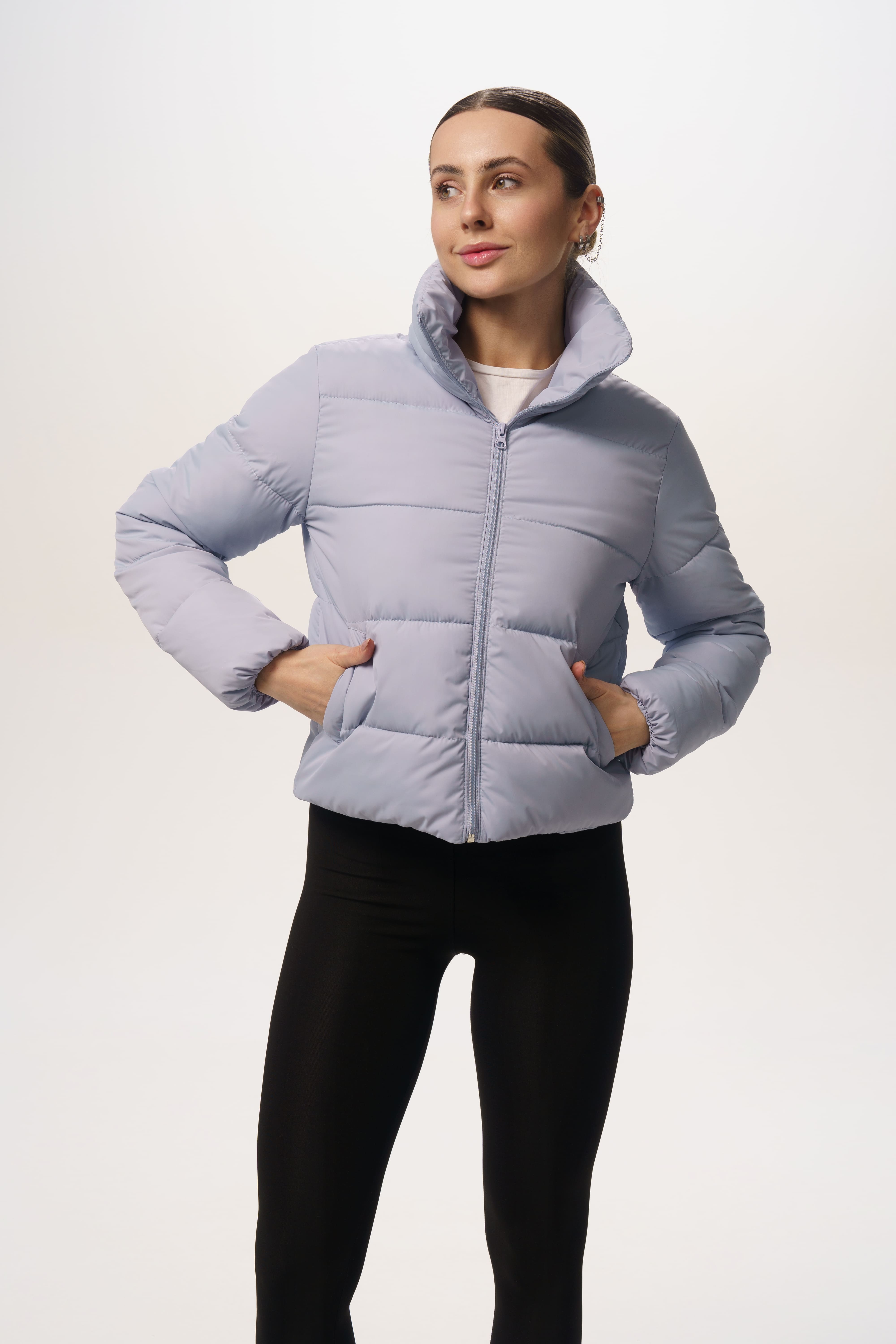 Пуховик женский Intruder Bubble M/L Голубой (1868555982/M-L) Пуховик женский Intruder Bubble M/L Голубой (1868555982/M-L)