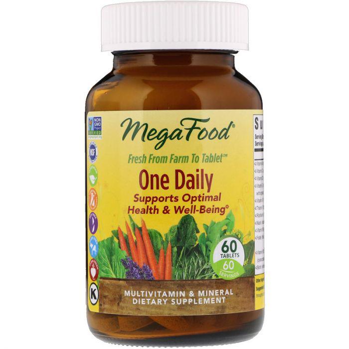 Витаминно-минеральный комплекс MegaFood One Daily 60 Tabs Витаминно-минеральный комплекс MegaFood One Daily 60 Tabs