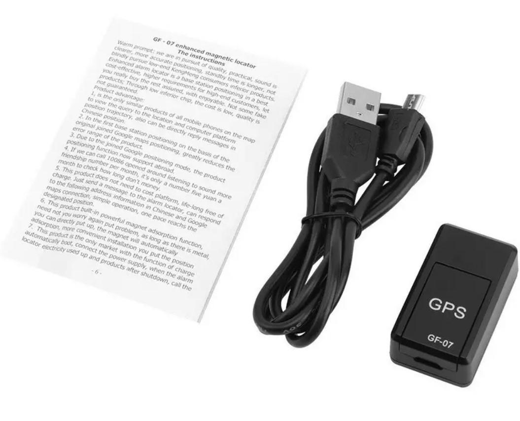 GPS-трекер GF-07 3449 Black - фото 8