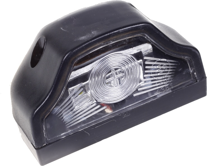 Ліхтар підсвічування номерного знаку Sila пластиковий Чорний (ПН-2-04 LED)