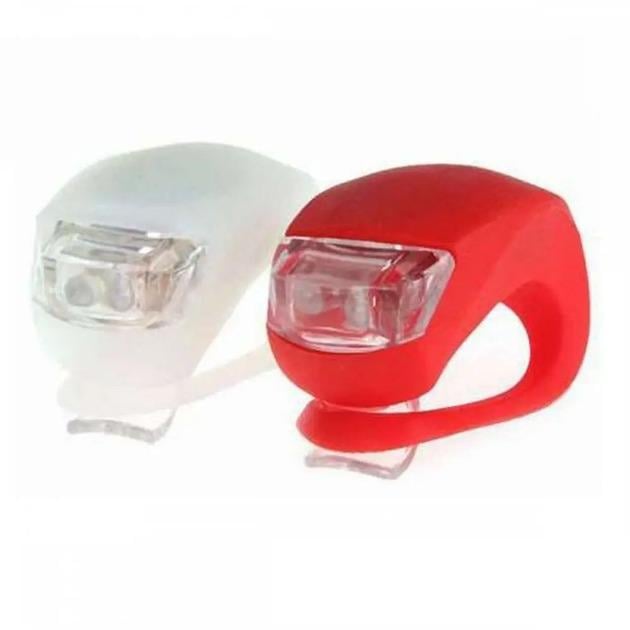 Мигалки LED для велосипеда CR2032 2 батарейки 2 шт. 11х3 см (VL97735)