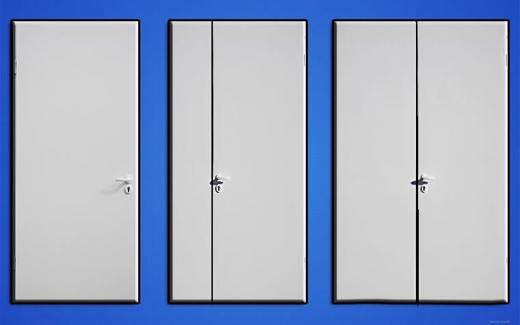 Двері в туалет/санвузол САН-05 розширені глухі Білий (5744) - фото 4 Двері в туалет/санвузол САН-05 розширені глухі Білий (5744) - фото 4