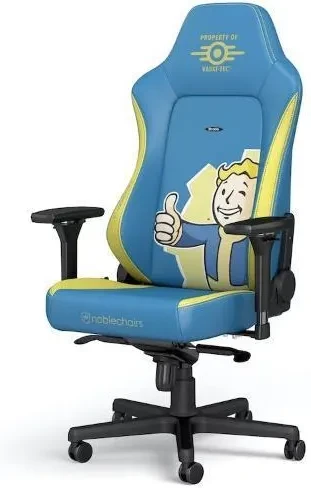 Комп'ютерне крісло геймерське Noblechairs HERO Gaming Fallout Vault Tec Edition (NBLHROPUFVT)