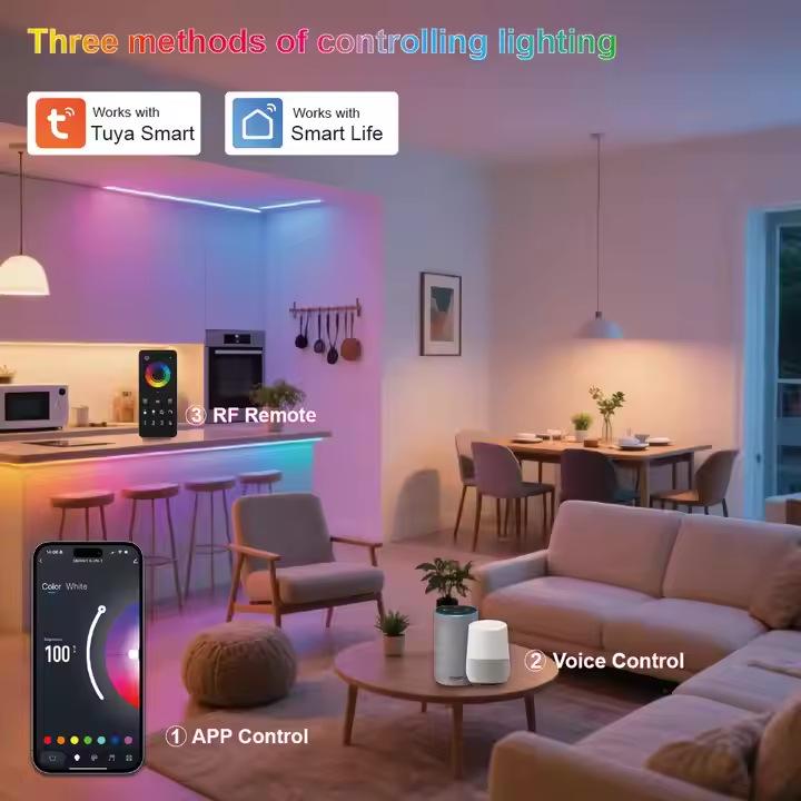 Контролер керування Prolum Max Series HomeLink 4-zone RGB Wi-Fi Tuya 15A (29014717) - фото 5