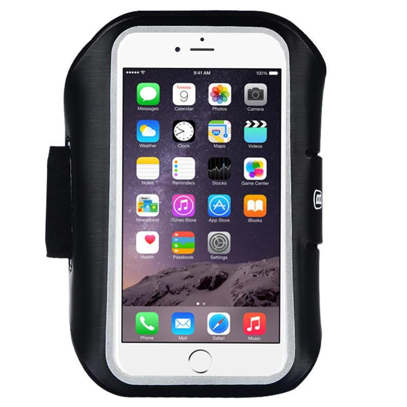 Спортивный чехол для пробежки Baseus Sports Armband, Black for iPhone (универсальный) - фото 3