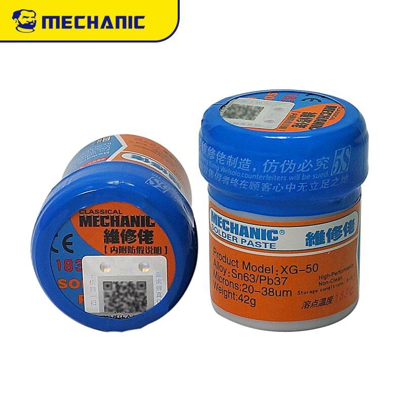 Паяльна паста BGA Mechanic XG-50 низькотемпературна 35 г - фото 3