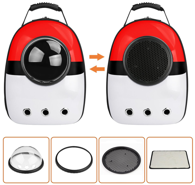 Рюкзак для переноски животных CosmoPet с иллюминатором Stylish - фото 7 Рюкзак для переноски животных CosmoPet с иллюминатором Stylish - фото 7