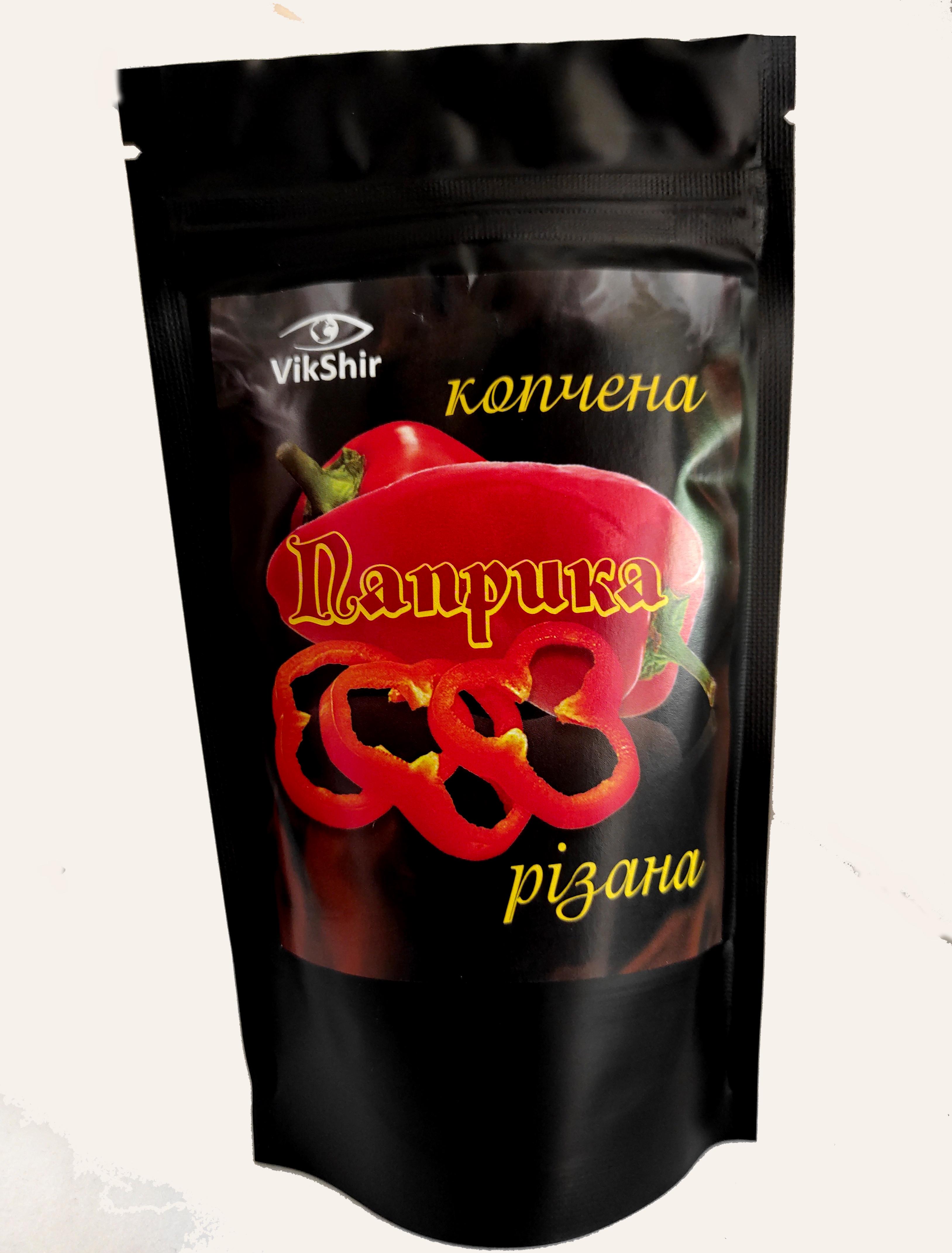 Приправа Паприка резаная VikShir копченая 1000 г (155-00)