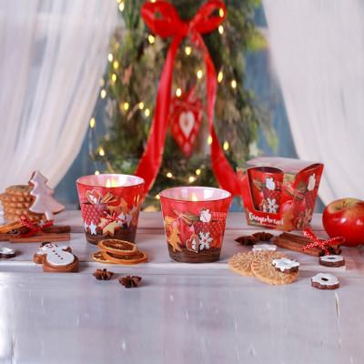 Свечка ароматическая Gingerbread с корицей и яблоком (28702) - фото 3 Свечка ароматическая Gingerbread с корицей и яблоком (28702) - фото 3