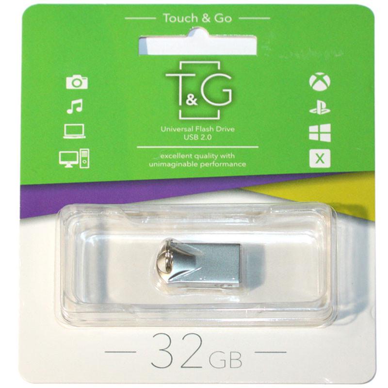 Флеш-драйв USB T&G 106 Metal Series 32GB Серебряный (00000039098_1)