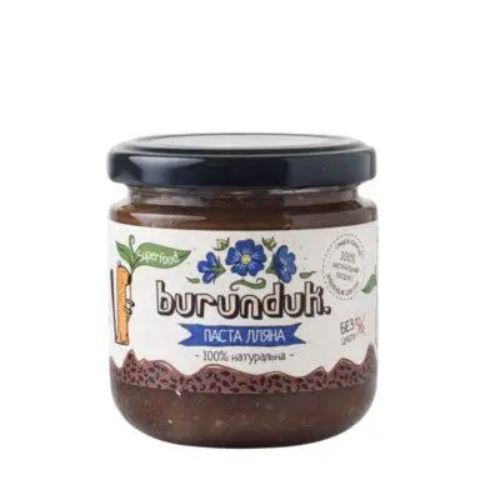 Лляна паста з медом Burunduk 180 г (2378248214)