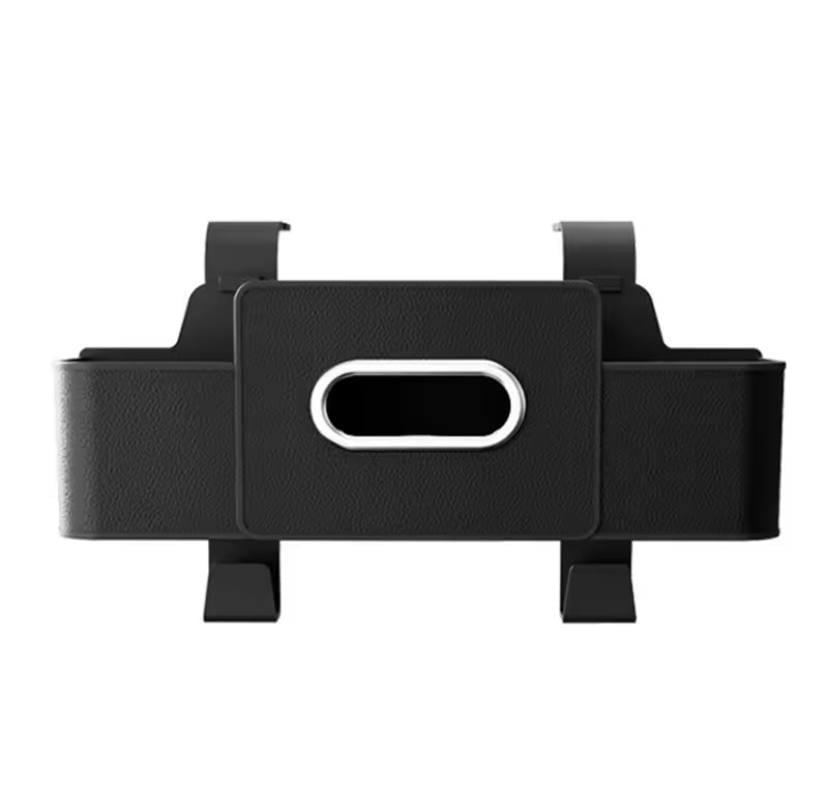 Органайзер автомобильный на спинку сиденья с отделениями для салфеток/стаканов/телефона и мелочей Черный (e0f84361)