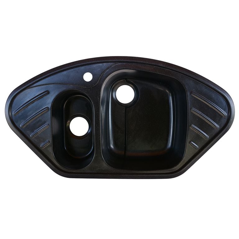 Мийка кухонна Platinum Largo 9250 Uws Чорний (353238)