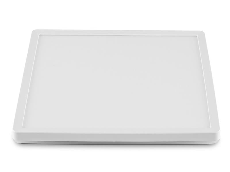 Светильник светодиодный накладной Videx квадратный с декоративной подсветкой 24 Вт 220-240V 4000К IP20 Белый (VL-DL3S-244W) Светильник светодиодный накладной Videx квадратный с декоративной подсветкой 24 Вт 220-240V 4000К IP20 Белый (VL-DL3S-244W)