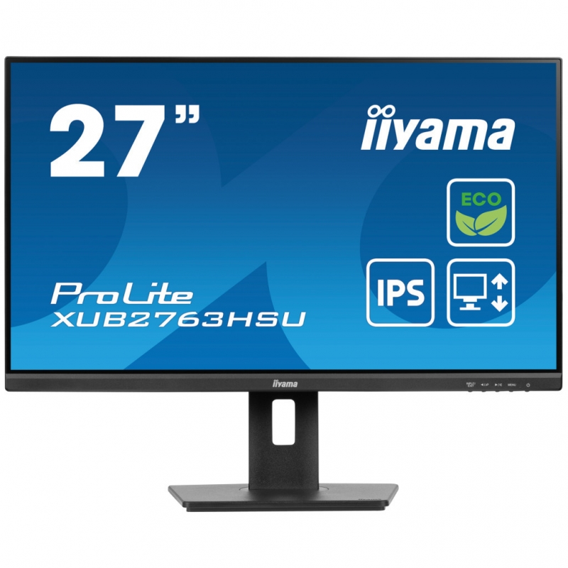 Монітор iiyama XUB2763HSU-B1 безрамковий IPS 1920x1080 Full HD 27"/4W - фото 3