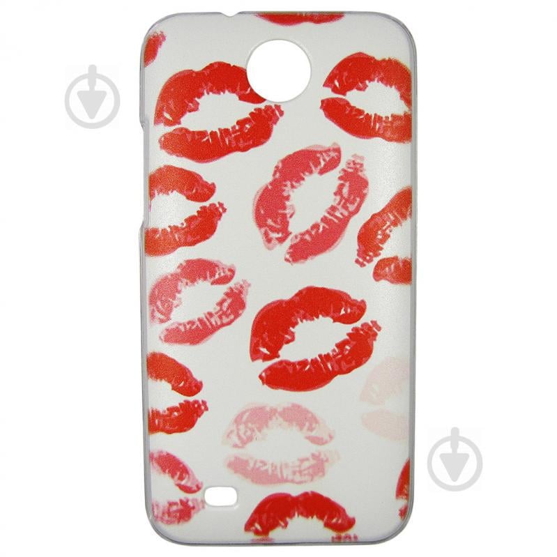 Чехол с рисунком Printed Plastic для HTC Desire 300 Поцелуи (hub_XsHj91231)