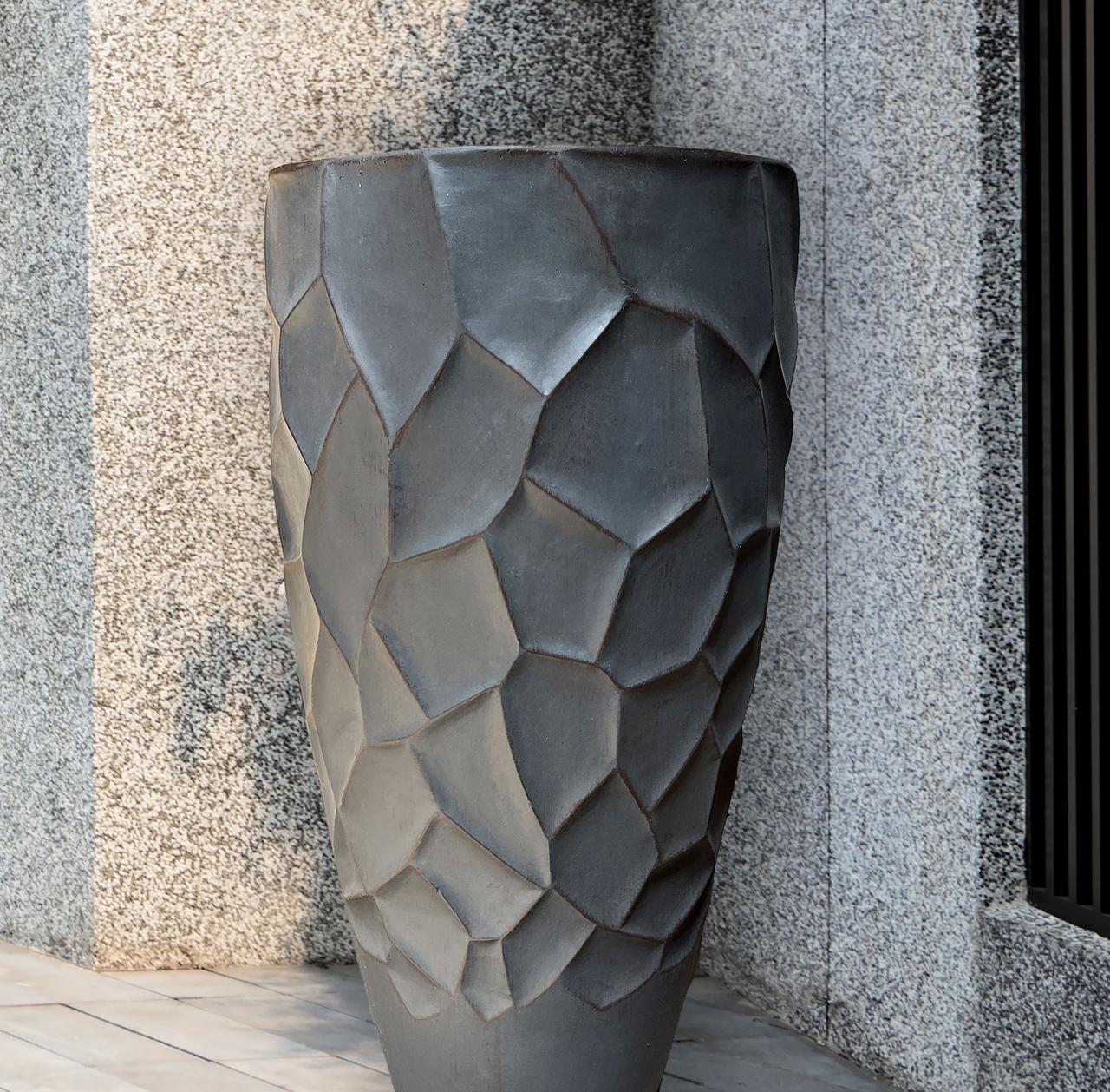 Кашпо Бристоль 37x37x77 см (GA84-2) - фото 2